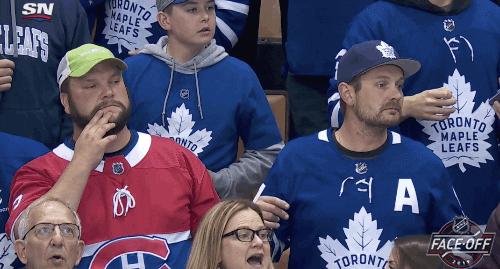Ice Hockey Reaction GIF by NHL