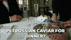 petrossian food goal couple yummy GIF