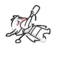 KaidenKae drunk alcohol genshin impact venti Sticker