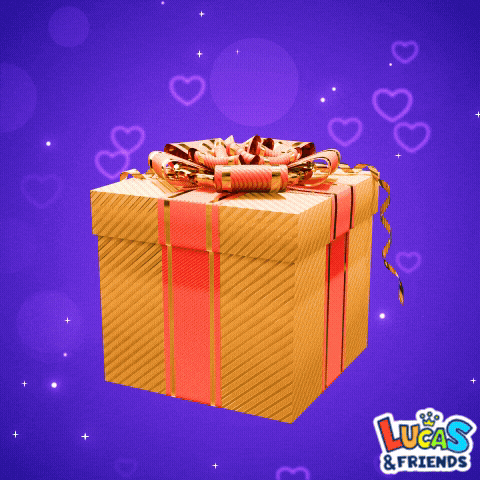 Happy Anniversary Celebration GIF by Lucas and Friends by RV AppStudios