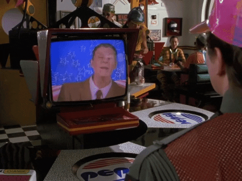 Watching Tv GIF by Back to the Future Trilogy