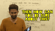 Are You Sure GIF by Digital Pratik