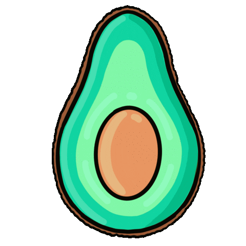 Avocado Avo Sticker