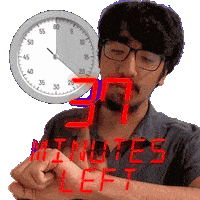 37 Minutes Sticker