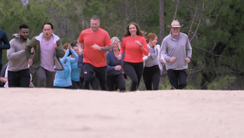 Excited The Amazing Race GIF by CBS