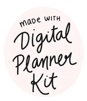Digitalplannerkit Sticker by ThePinkInk