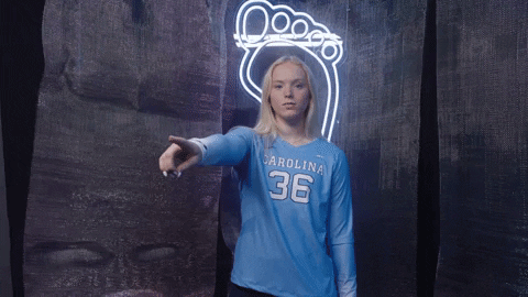 North Carolina Ncaa GIF by UNC Tar Heels