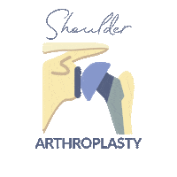 sergiucaterev shoulder arthroplasty shoulder arthroplasty Sticker