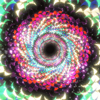 xponentialdesign loop glow geometry visuals GIF