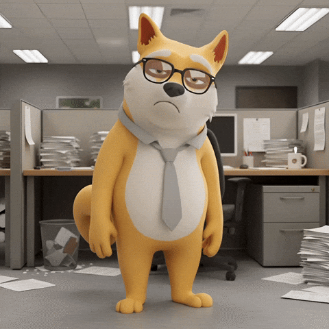 Stressed Fed Up GIF by Doge Pound