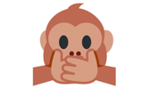 emojivid animals emoji emojivid speaknoevilmonkey Sticker