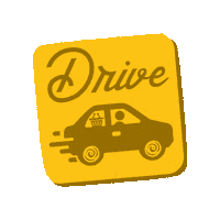 Car Drive Sticker by Le Mas des Agriculteurs