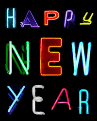 new year neon GIF by Tyler Resty