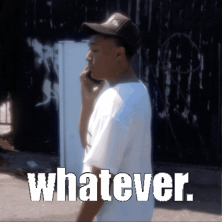 I Dont Care Whatever GIF by WetVisuals