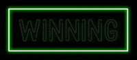 Neon Win GIF by AllWriteByMe