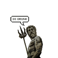 estiemlgpiraeus logo blue drunk sea Sticker