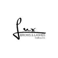 luxbrowsandlashes lashes brows lux lux brows lashes Sticker