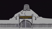 grave building on hill GIF by South Park 