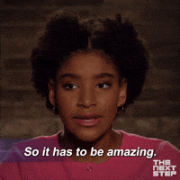 So It Has To Be Amazing