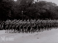 NationalWWIMuseum black and white paris military soldier GIF