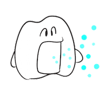 teeth tooth Sticker