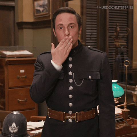 Jonny Harris Love GIF by Murdoch Mysteries