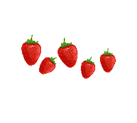 Comida Strawberry Sticker by Peach_Slices