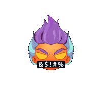 Angry Censura Sticker