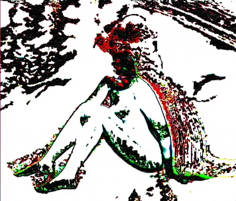 cyberianwetware giphygifgrabber glitch psychedelic acid GIF
