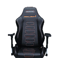 gaming chair hug Sticker by MAXNOMIC