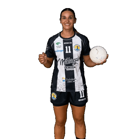 Handball Piensa Sticker by Club Balonmano Femenino Málaga Costa del Sol