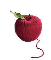 Apple Fruit Sticker by Max bahman - MAX164