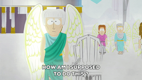 michael the archangel angel GIF by South Park 