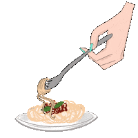 Pasta Noodles Sticker