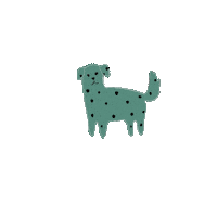 Dannahahaha dog doggo mint doglove Sticker
