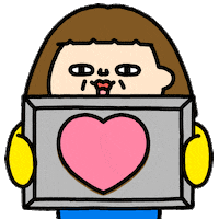 Love You Sticker Sticker by Plastic Thing
