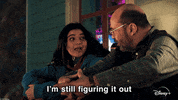 I Dont Know Marvel Studios GIF by Disney+