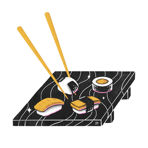 sushi GIF
