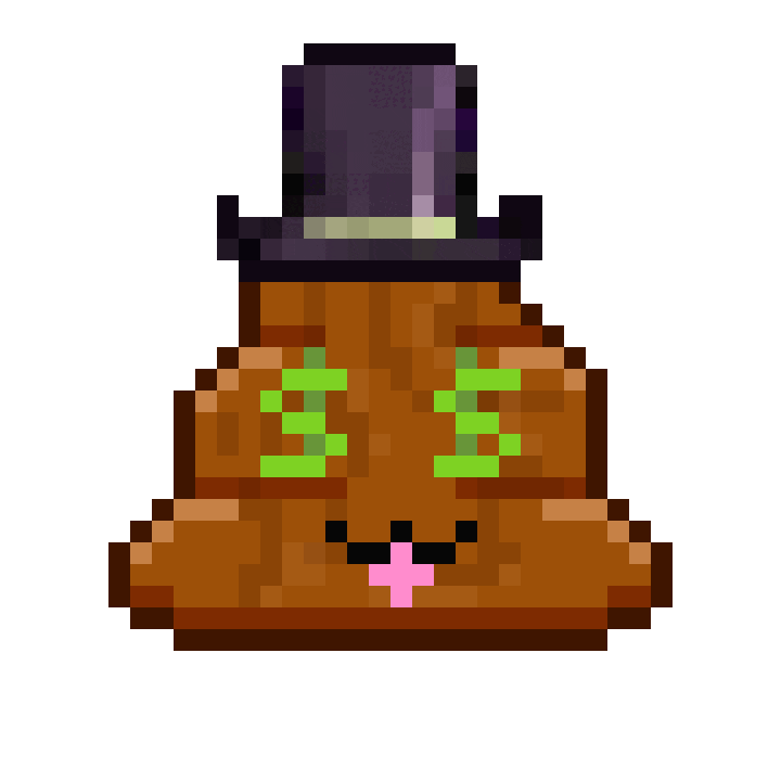 Art Shitting Sticker by Poopies.io