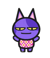 Animal Crossing Cat Sticker