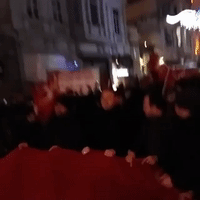 Protesters Gather Outside Dutch Consulate as Netherlands-Turkey Diplomatic Tensions Increase