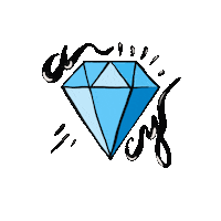 Diamond Gem Sticker by The Agency PR