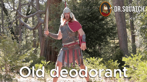 Sword Gladiator GIF by DrSquatchSoapCo