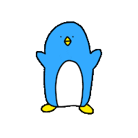 konomiracle crazy animal penguin bird Sticker