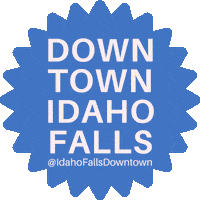 IFDowntownDevelopmentCo downtown idaho idaho falls idahofalls Sticker