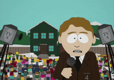 news gathering GIF by South Park 