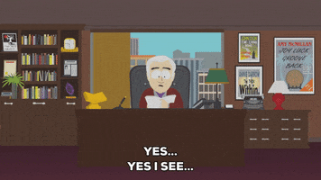office yes i see GIF by South Park 