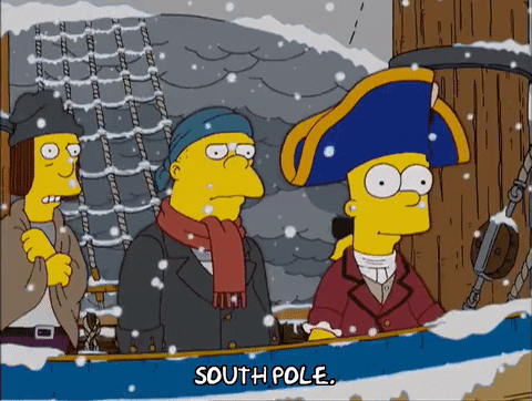 Freezing Episode 18 GIF by The Simpsons