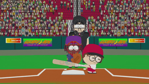 baseball bat GIF by South Park 