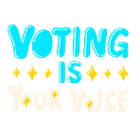 Voting Election 2020 Sticker by INTO ACTION